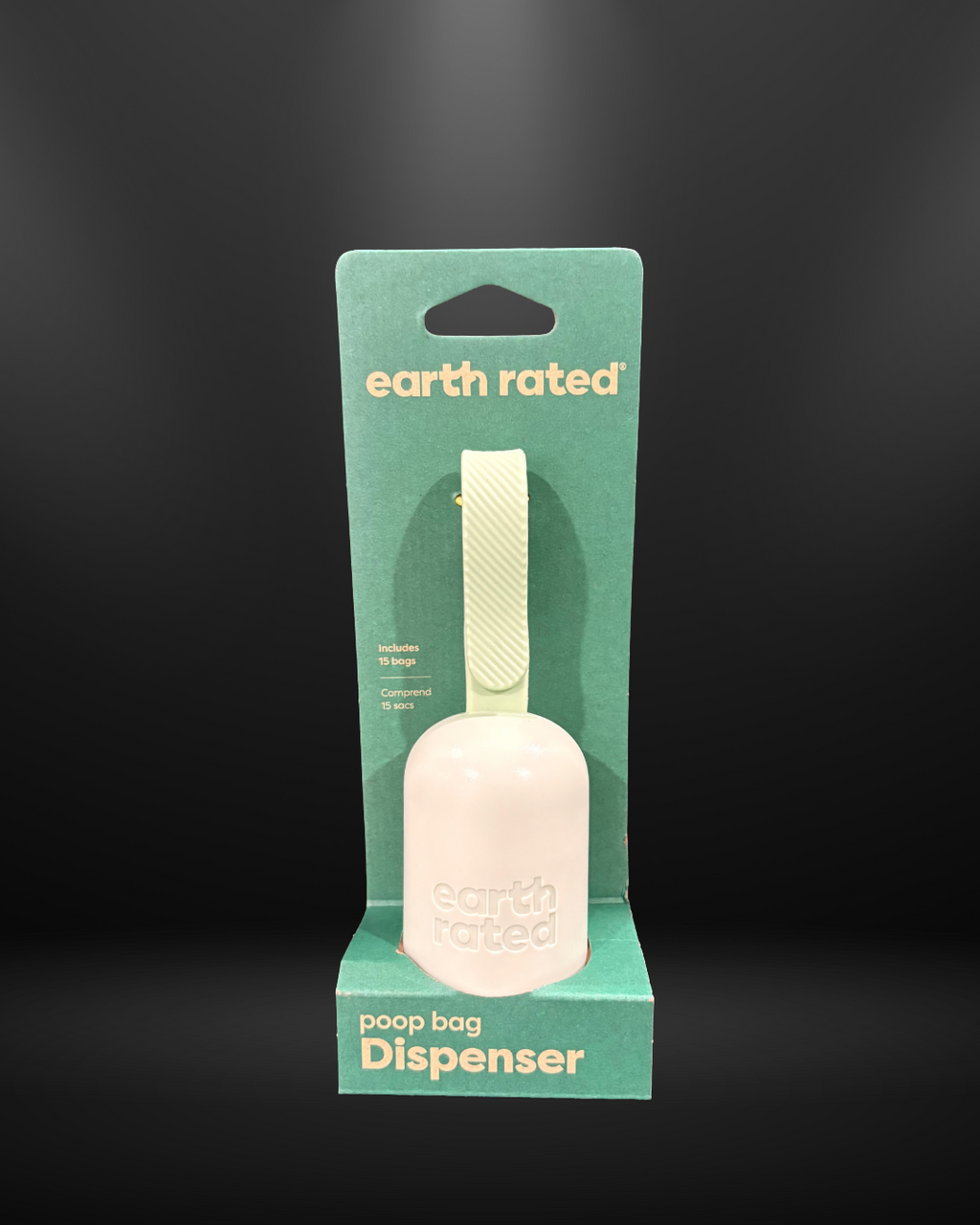 Poop Bag Dispenser with 15 Bags