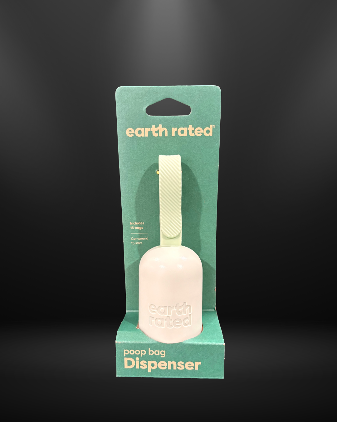 Poop Bag Dispenser with 15 Bags