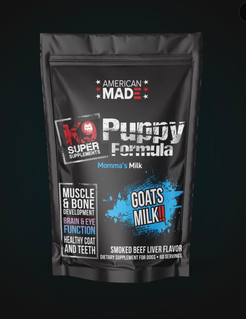 K9 Super Supplements: The Ultimate Puppy Growth Formula (60 servings)