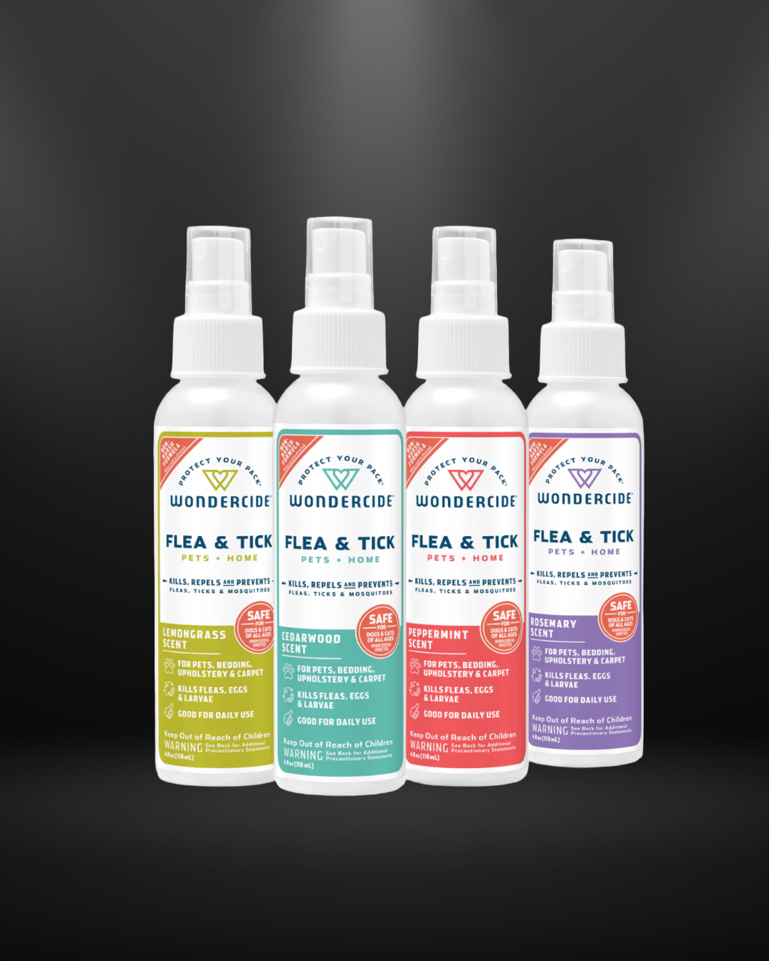 4 oz. Flea & Tick Spray for Pets + Home with Natural Essential Oils