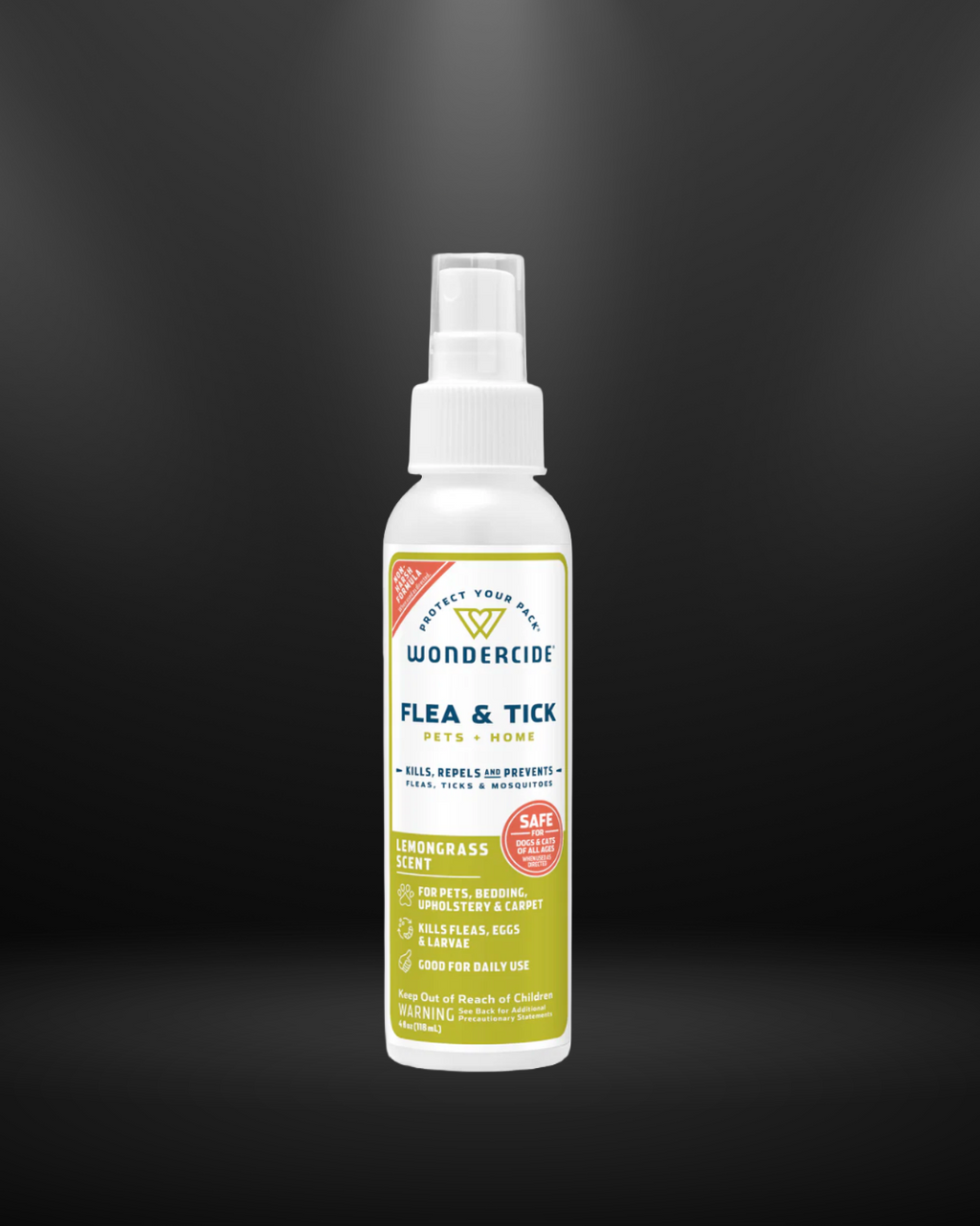 4 oz. Flea & Tick Spray for Pets + Home with Natural Essential Oils