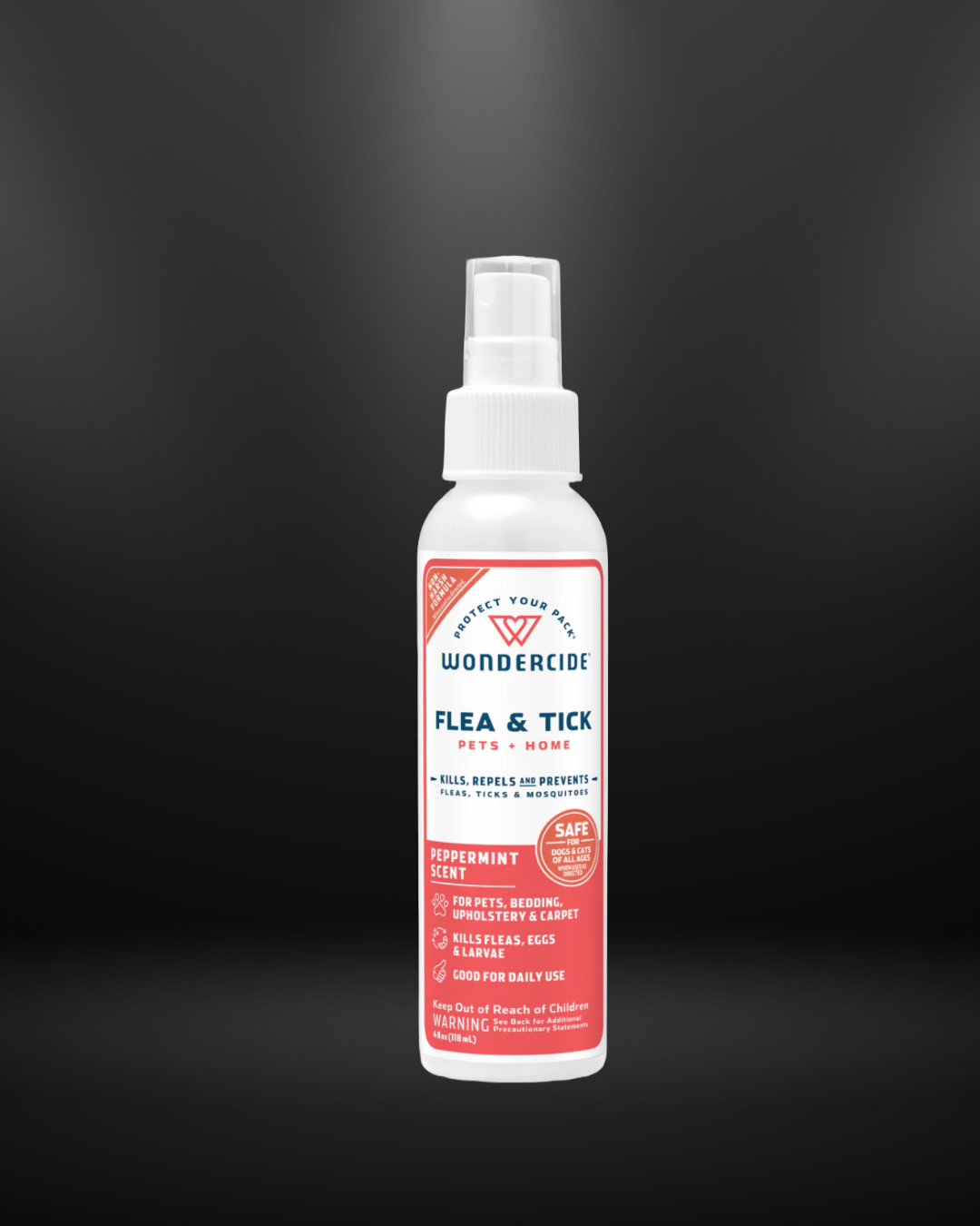 4 oz. Flea & Tick Spray for Pets + Home with Natural Essential Oils